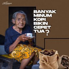 Banyak Minum Kopi Bikin Cepet Tua?
