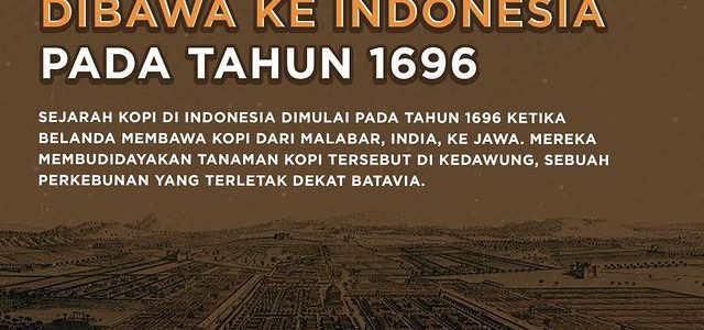 Sejarah Kopi Masuk Di Indonesia