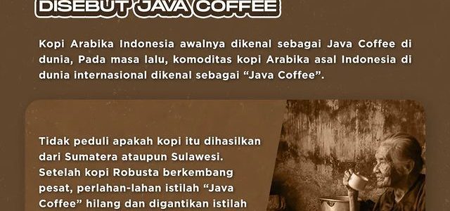 Awal Mula Nama Java Coffee
